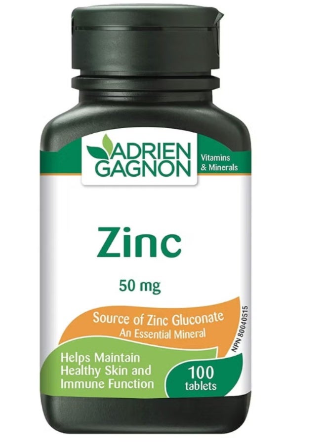 Zinc 50 mg 100’s